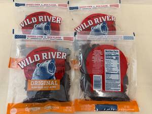 4 Bags Wild River Original Beef Jerky