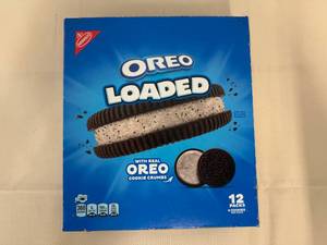 12x 4pks Loaded Oreo