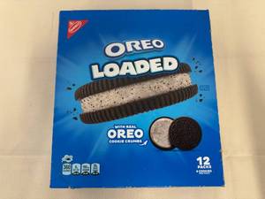 12x 4pks Loaded Oreo