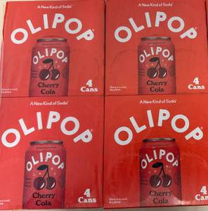 4x 4pks Olipop-Cherry Cola