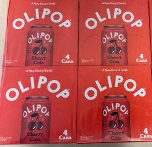 4x 4pks Olipop-Cherry Cola