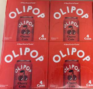 4x 4pks Olipop-Cherry Cola