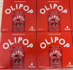 4x 4pks Olipop-Cherry Cola