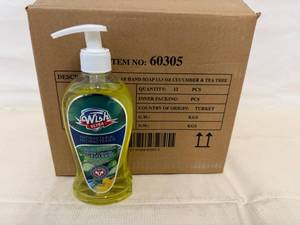 12x 13.5oz Wish Ultra Hand Soap-Cucumber & Tea Tree