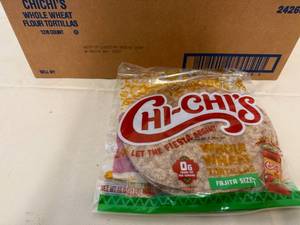 12x Chichis Whole Wheat Flour Tortillas