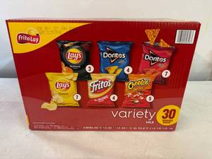30bag Variety Pack Lays Chips