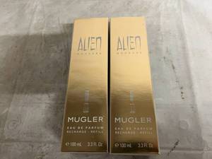 2x Alien Goddess Mugler Eau De Parfum-Recharge-Refill