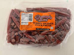 E. 2x 1lb12oz Turkey Sausage Snack Pieces(Frozen)52026