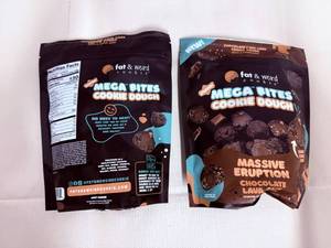 DD. 3x Mega Bite Cookie Dough-Massive Eruption Chocolate Lava