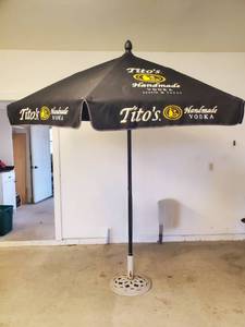 Large Titos Vodka Patio Umbrella