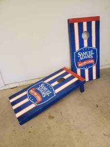 2 Solid Samuel Adams Cornhole Boards