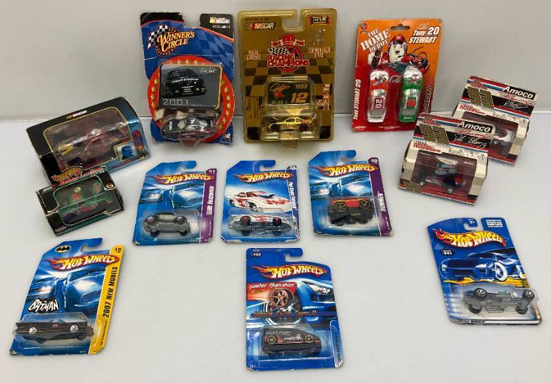Misc. Miniature Die-Cast Cars All New Old Stock (Some have Yellowed Plastic)
