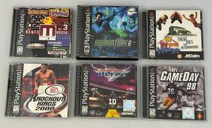 Vintage Play Station Games Including Syphon Filter 2 And More