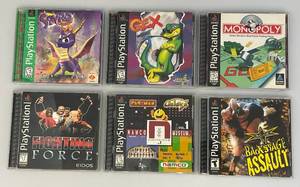 Vintage Play Station Games Including SPYRO The Dragon And More