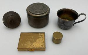 Misc. Vintage Collectibles Including San Francisco Tin And More