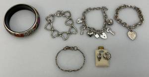 Misc. Vintage Charm Bracelets And More