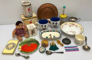 Large Group Of Misc. Vintage Items Including Disney And More