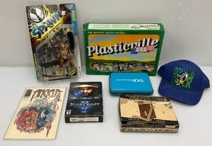 Misc. Toys including SPAWN Action Figure, NINTENDO DS Carrying Case And More