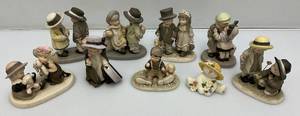 Vintage ENESCO BoyGirl Figurines & More
