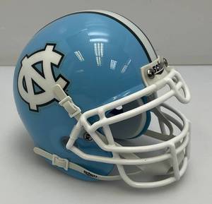 Collectible North Carolina Tar Heels NCAA Schutt Mini Football Helmet Used Great Condition 5 x 6 12