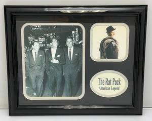 Framed Behind Glass THE RAT PACK American Legend Photo Prints 13 x 16