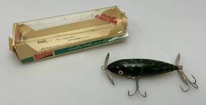 Vintage Wooden Heddon (Wounded Spook) In Original Box&nbsp