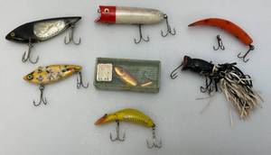 Misc. Vintage Lures Including Heddon And More