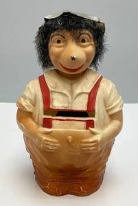 1960s Mecki Hedgehog Money Box Plastic bobble Head