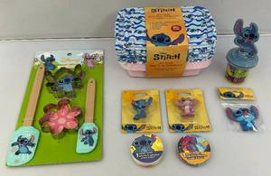 Misc. Disney STITCH Collectibles Including Cookie Cutters And More