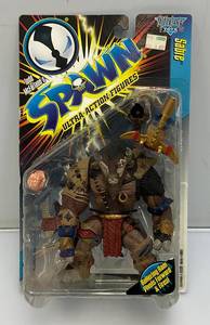 Todd Mcfarlanes SPAWN (Sabre) Ultra-Action Figure (New Old Stock)