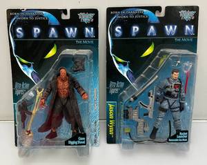 Macfarlane Toys SPAWN Ultra-Action Figure Including Burnt Spawn & Jason Wynn (New Old Stock)
