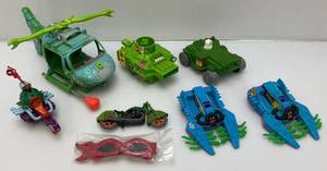 Misc. 1980s TMNT Vehicles Parts And More