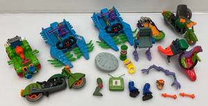 Misc. 1980s TMNT Vehicles Parts And More
