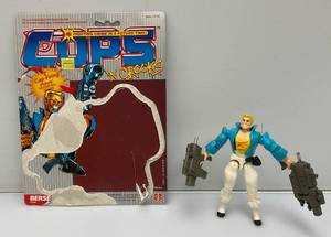 1988 Hasbro C. O. P. S. N Crooks BERSERKO Action Figure Complete With Card