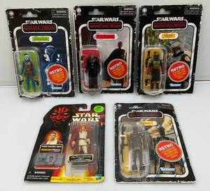 Misc. STAR WARS Action Figures (New On Card)