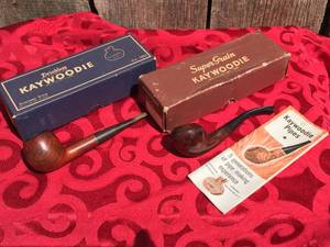 (2) Vintage KAYWOODIE - Smoking Pipes with Boxes