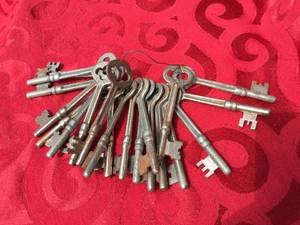(20) Vintage Skeleton Keys