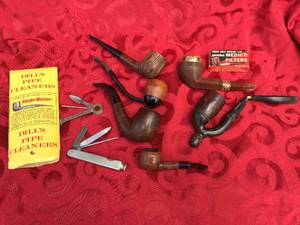 Vintage Tobacco Pipes - Tools - Filters - Pipe Cleaners