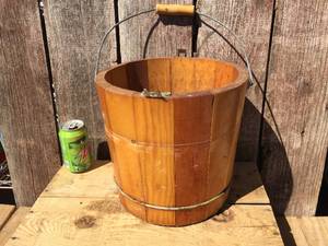 Vintage Wooden BucketIce Cream Maker Bucket
