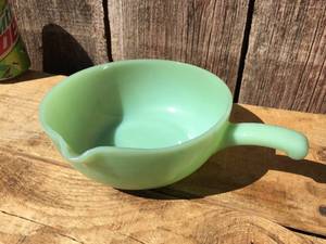 Kind of Rare - Fire King - Jadeite Skillet Bowl