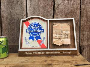 Vintage PABST - Thermoform - Intact - Calendar