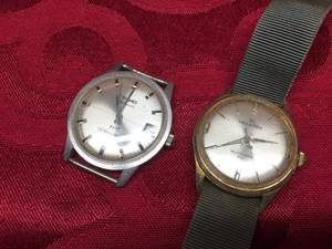 2 Vintage Mens Watches LONGENES  HELBROS