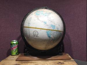 Vintage CRAMS - IMPERIAL - World Globe - Good