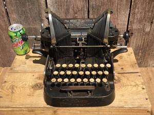 Wow Antique Oliver No. 3 Typewriter 1901-1907
