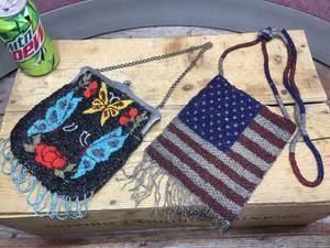 2 Vintage Beaded Purses - Seem Well Made