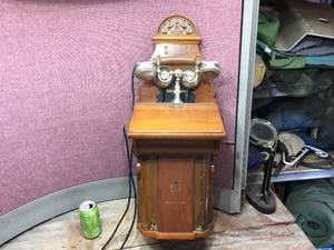 Wonderful RIKSTELEFONEN 1918 - Antique Swedish Telephone