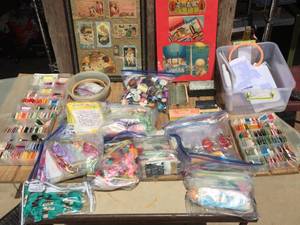 Group Vintage Sewing Related Items