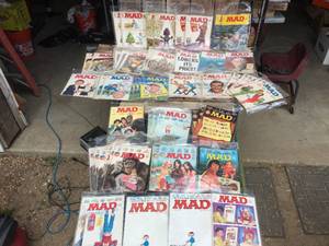 Group Vintage MAD Magazines 1975-1979