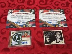JDM Authentics COA NHL Hockey Autographs Bobby Hull - Mikko Koivu