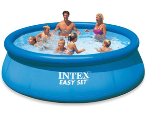 Intex 12ft X 30in Easy Set Pool Set, Easy to Install - 28131EH Msrp $119.99